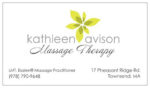 Kathleen Avison Massage Therapy
